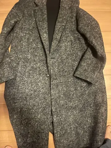 UNITED ARROWS 체스터 코트 그레이 계열