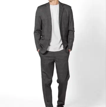 [컨디션 최상] 셋업 속기모 테일러드 자켓/슬랙스 상하의 세트