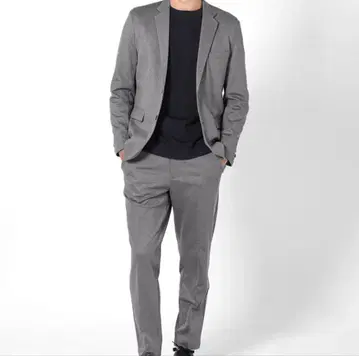 [컨디션 최상] 셋업 속기모 테일러드 자켓/슬랙스 상하의 세트