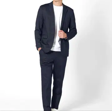 [ 컨디션 최상 ] 셋업 속기모 테일러드 자켓/슬랙스 상하의 세트