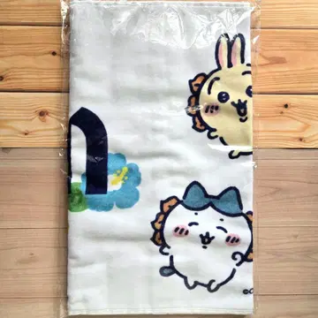 [ 새상품 ] 치이카와 x 오리온 맥주 시사 기념품 가게 페이스타월