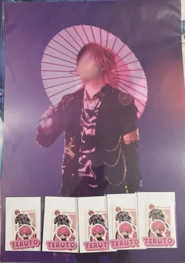 테루토군 STPREXPO 클리어 포스터 스티커