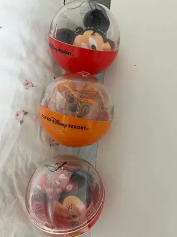 도쿄 디즈니 리조트 캡슐 토이 3개 세트