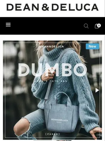 [ 일본 미발매 ] 태국 직수입 DEAN & DELUCA DUMBO