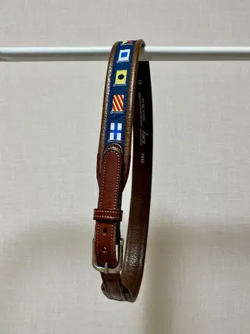 USA제 'TORY LEATHER' 신호기 벨트