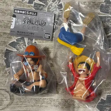 원피스 기다림 피규어 루피B 에이스 2종 세트 미개봉 새상품