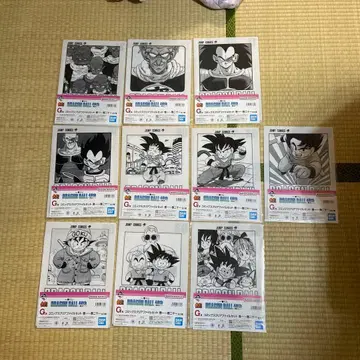 드래곤볼 클리어 파일 10장 세트