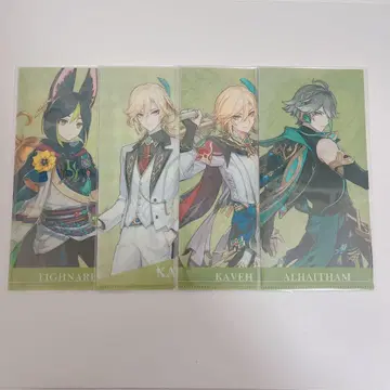 원신 프라이즈 한정판 GiGO 콜라보 티켓 파일 알하이탐 카베