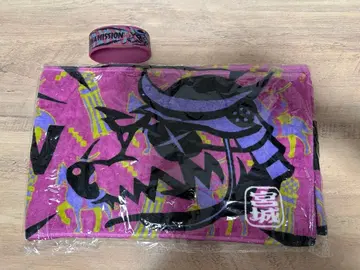 MAN WITH A MISSION 미야기 한정판 타월과 리스트 밴드 세트