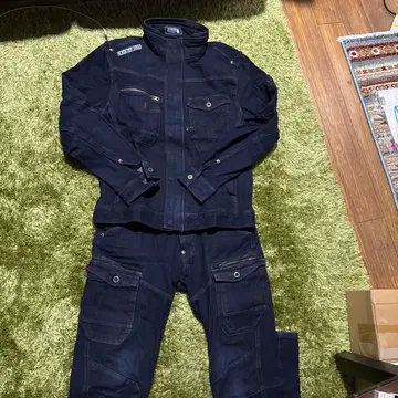 아이즈 프론티어 데님 상하의 세트