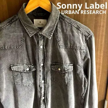 [오샤레] Sonny Label 코듀로이 웨스턴 셔츠