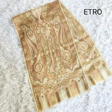새상품급 ETRO 에트로 스카프 베이지 계열