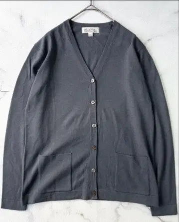 새상품급 Brooks Brothers 그레이 가디건 L