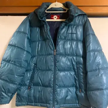 CONVERSE 다운 자켓 파랑