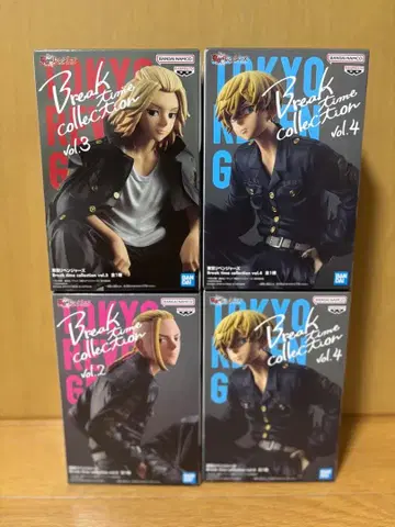 도쿄 리벤저스 브레이크 타임 컬렉션 4체 묶음 판매