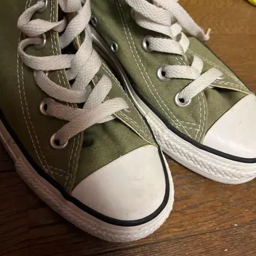 Converse 올리브 하이컷 스니커즈