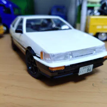 아오시마 1/24 더 베스트카 GT 시리즈 토요타 카롤라 레빈 AE86