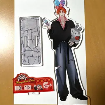 츠키우타 하지키 요 아크릴 스탠드 츠키쇼 완파쿠 해피 아울 파크