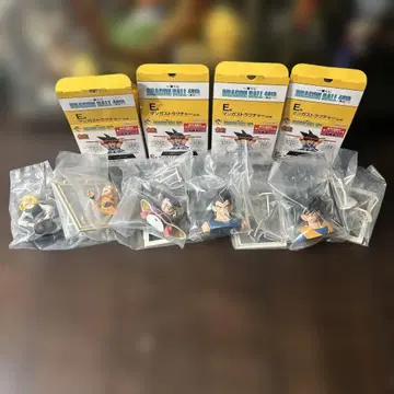 드래곤볼 제일복권 E상 만화 스트럭처 x 4종