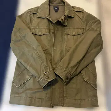 Gap 밀리터리 자켓 올리브 그린 S