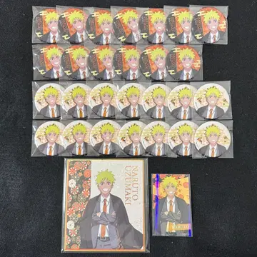NARUTO 나루토 우즈마키 나루토 캔뱃지 스티커 GIGO 화 수트