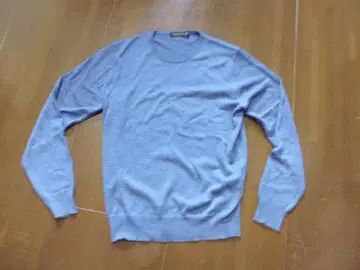 고급 투모로우랜드 실크 100% TRICOT 블루 M