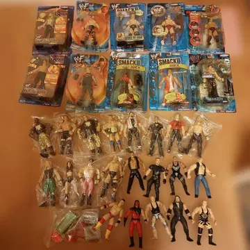 아메리칸 프로레슬링 피규어 묶음 판매