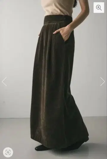 stylemixer 하이웨스트 턱 벨로아 스커트