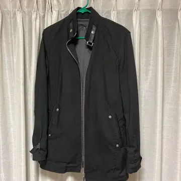 블랙 M 사이즈 트렌치코트