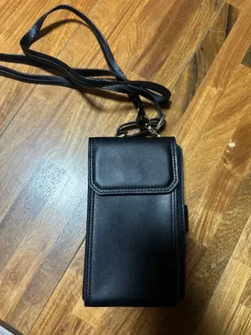 스마트폰 숄더백 블랙