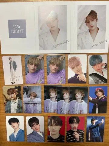 휴닝카이 투바 트레이딩 카드 특전 묶음 판매 VR