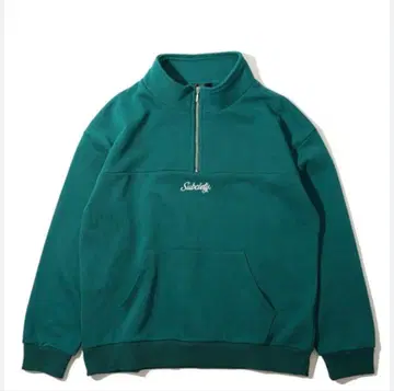 Subciety HALF ZIP SWEAT / 하프 지퍼 맨투맨