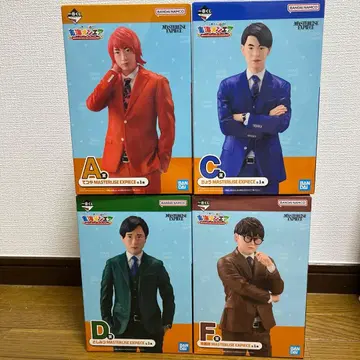 도카이 온에어 제일복권 피규어 A상 C상 D상 F상 세트