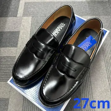 [ 상품 ] 학생 신발 1010BL/27cm 남성용 로퍼 코인 로퍼