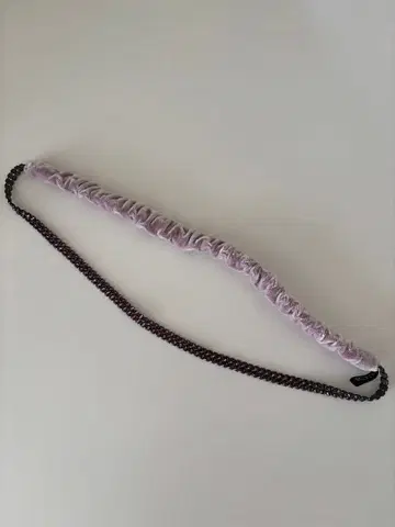 acca 라벤더 스톤 장식, 벨벳 헤어밴드