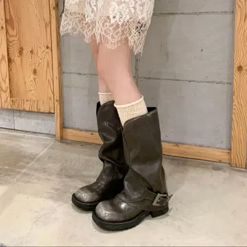 새상품 K-스타일 롱 부츠 24cm