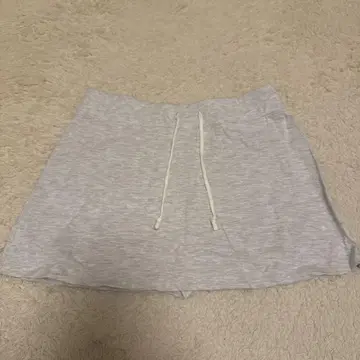 Barnett 그레이 드로우 스트링 스커트