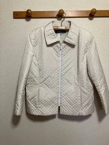 샤레 블랑 중면 자켓 점퍼 화이트 11