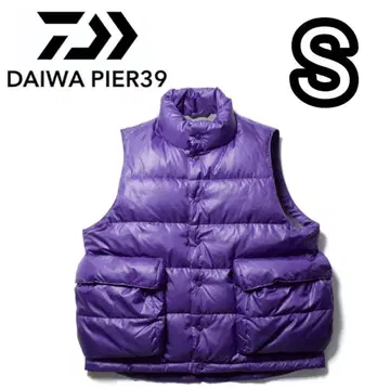 DAIWA PIER39 다운 베스트 S 보라색 퍼플