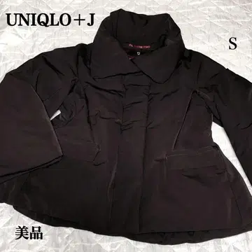 UNIQLO +J 블랙 다운 자켓 S 사이즈