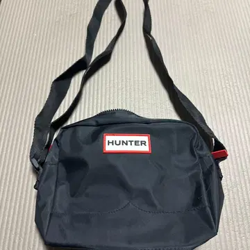 HUNTER 블랙 숄더백