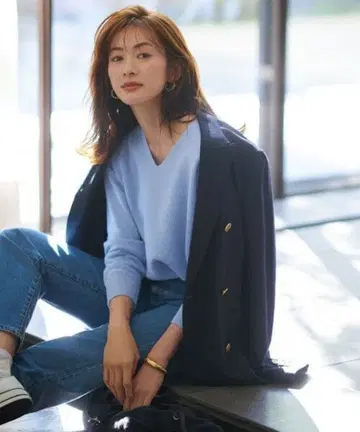 드라이 울 트윌 블레이저 재킷