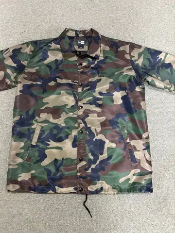 NEW ERA 카모플라주 카모플라쥬 나일론 자켓