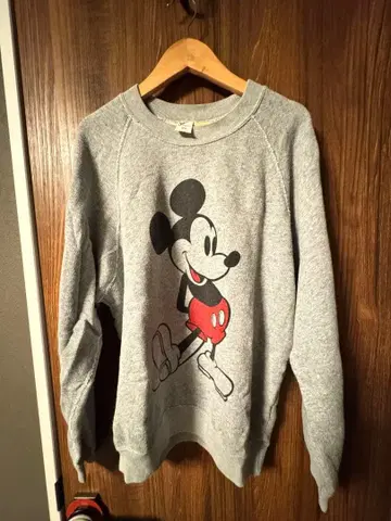 sportswear 미키마우스 맨투맨 빈티지