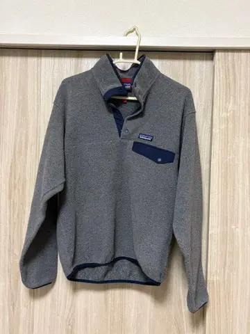 Patagonia Synchilla 플리스 자켓 S 그레이/네이비