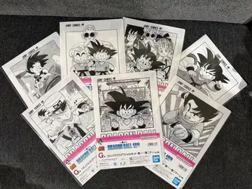 드래곤볼 소년기 클리어 파일 7장 세트