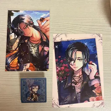 악마 집사와 블랙 고양이 보스키 굿즈 3종 발렌타인