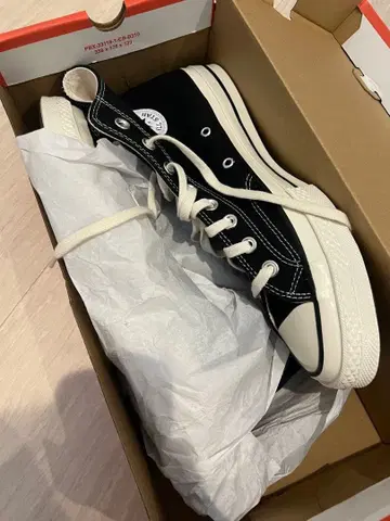 미사용품 CT70 hi 블랙 28.5