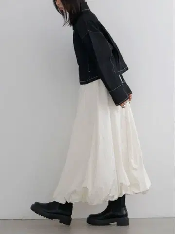 벌룬 롱 스커트 LIAN