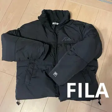 FILA 블랙 다운 자켓 M 사이즈